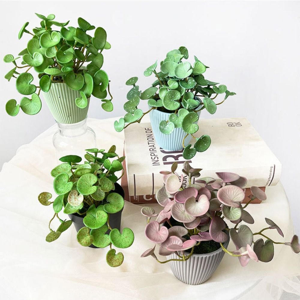 Echeveria Succulent - Weicher Kleber, künstliche Pflanze, EVA, grüne