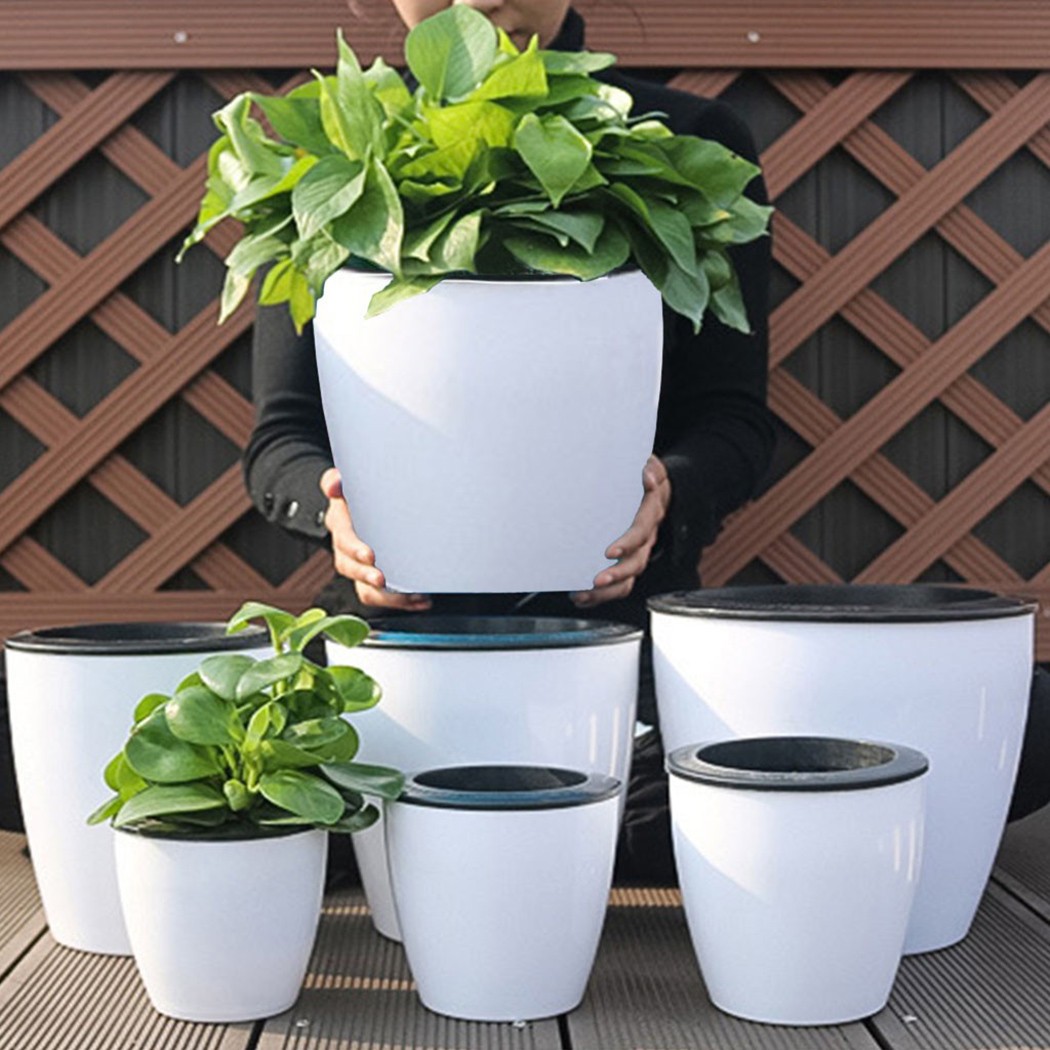 Aloe Vera Pot - Automatische Bewässerung Blumen pflanzen Topf faul