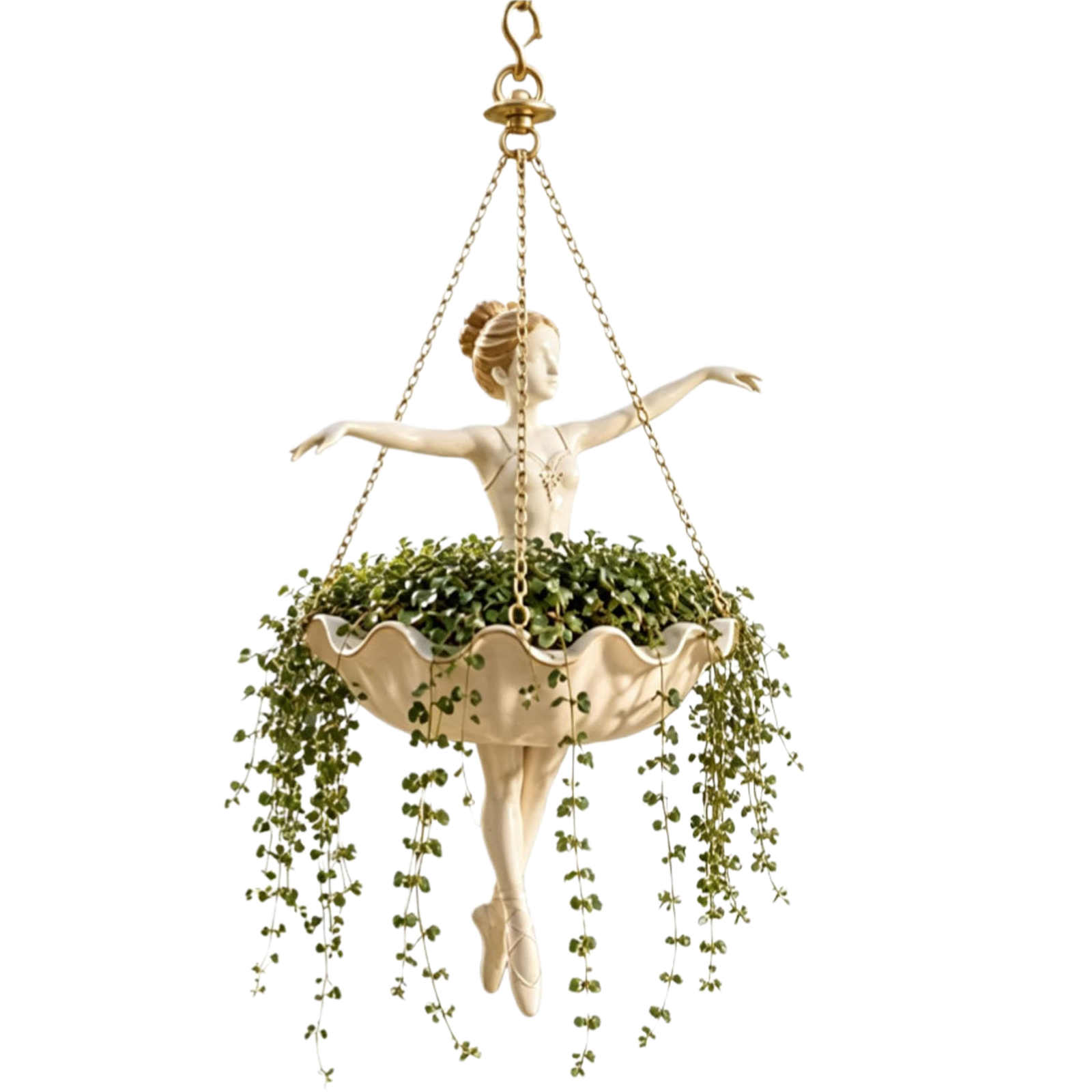 Spider Plant Hanging - Ballett-Tänzerin Hängepflanzgefäß: Einfache Installation & Vielseitiger