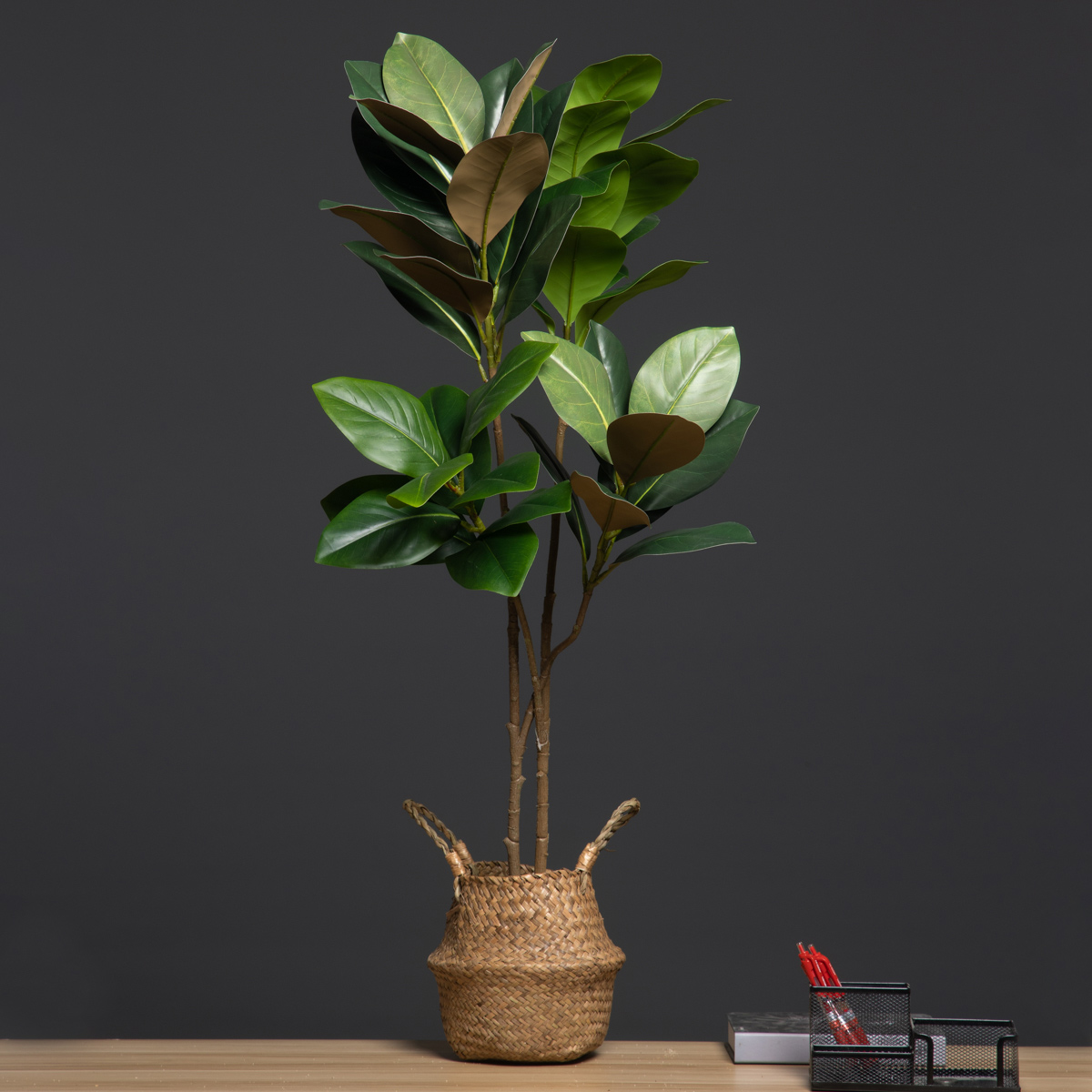 Dracaena Marginata - 105 cm, 2 Gabeln, große künstliche