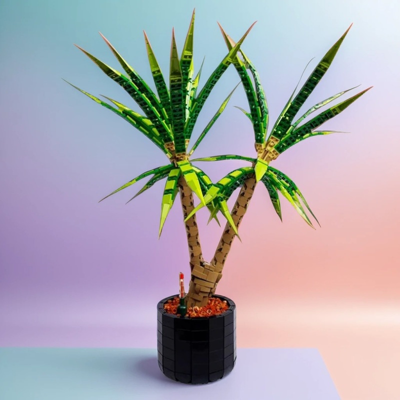 1961-teiliges MOC Mittelalterl – Dracaena Marginata Bewertung und Preis