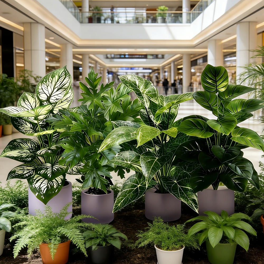 4-teiliges Set Künstliche Pfla – Dracaena Marginata Bewertung und Preis