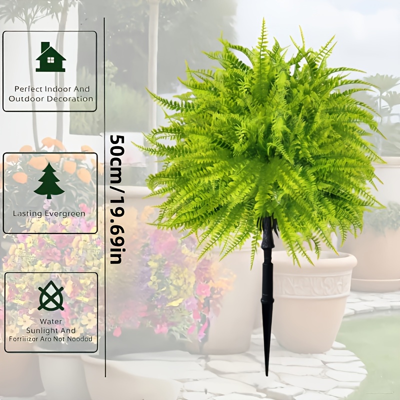 2 Stück - 44cm Fern-Bodeneinsa – Dracaena Marginata Bewertung und Preis