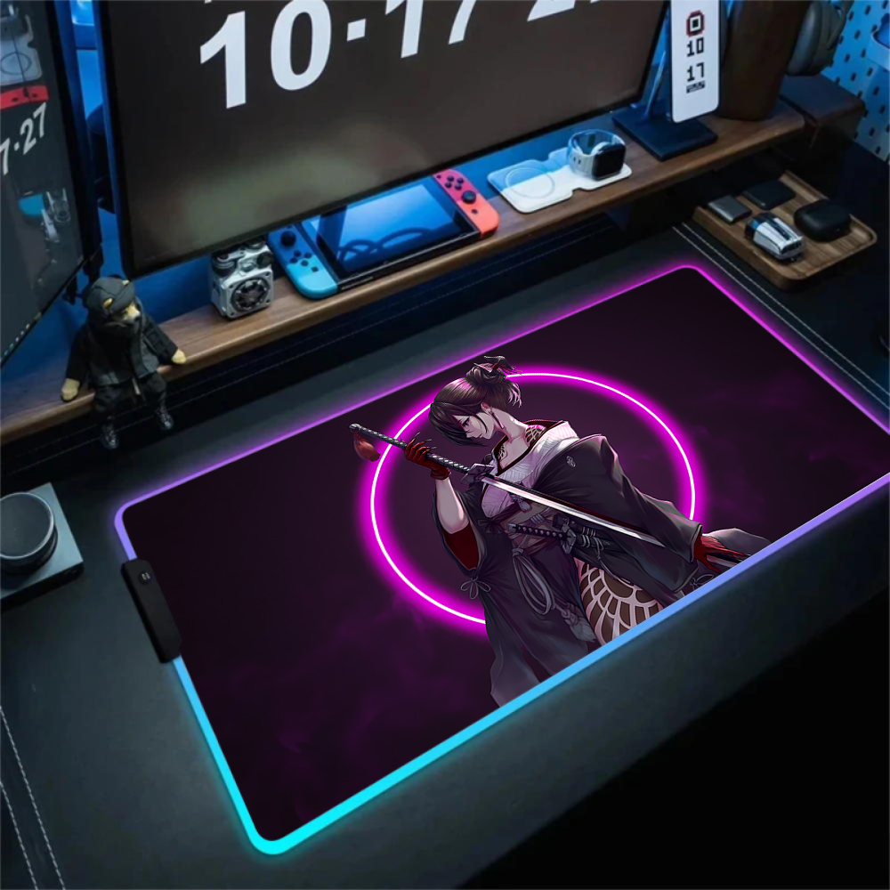 Anime Mädchen Mousepad Gaming  – Tradescantia Purple Bewertung und Preis
