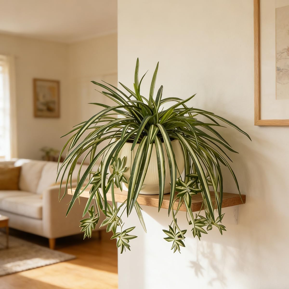 4 Stück Künstliche Hängende Sp – Spider Plant Hanging Bewertung und Preis