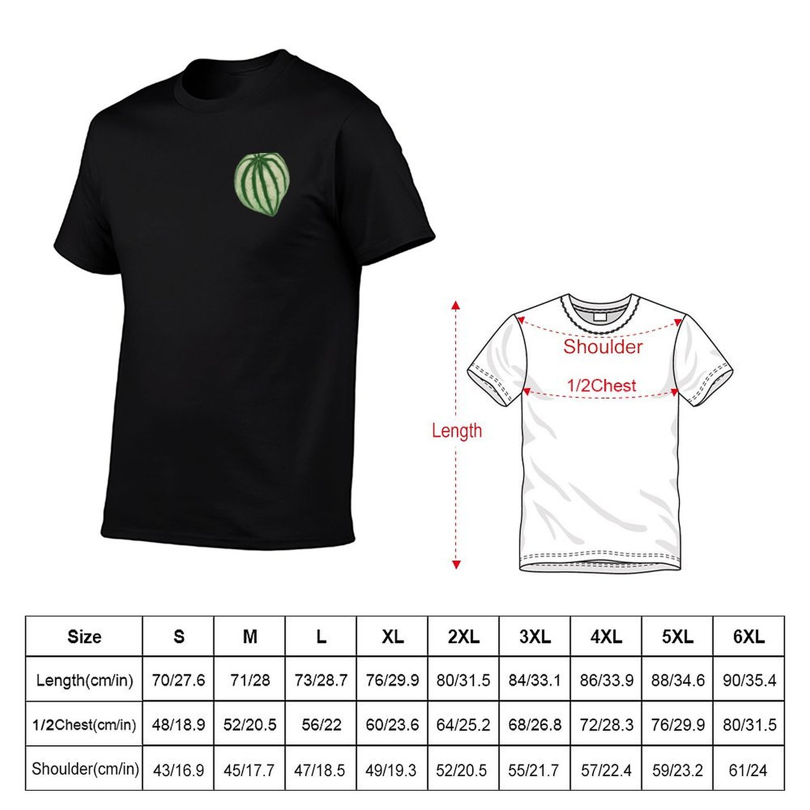 Watermelon Peperomia T-Shirt D – Peperomia Watermelon Bewertung und Preis