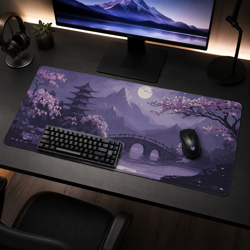 Mauspad Gamer Purple Moonlit X – Tradescantia Purple Bewertung und Preis