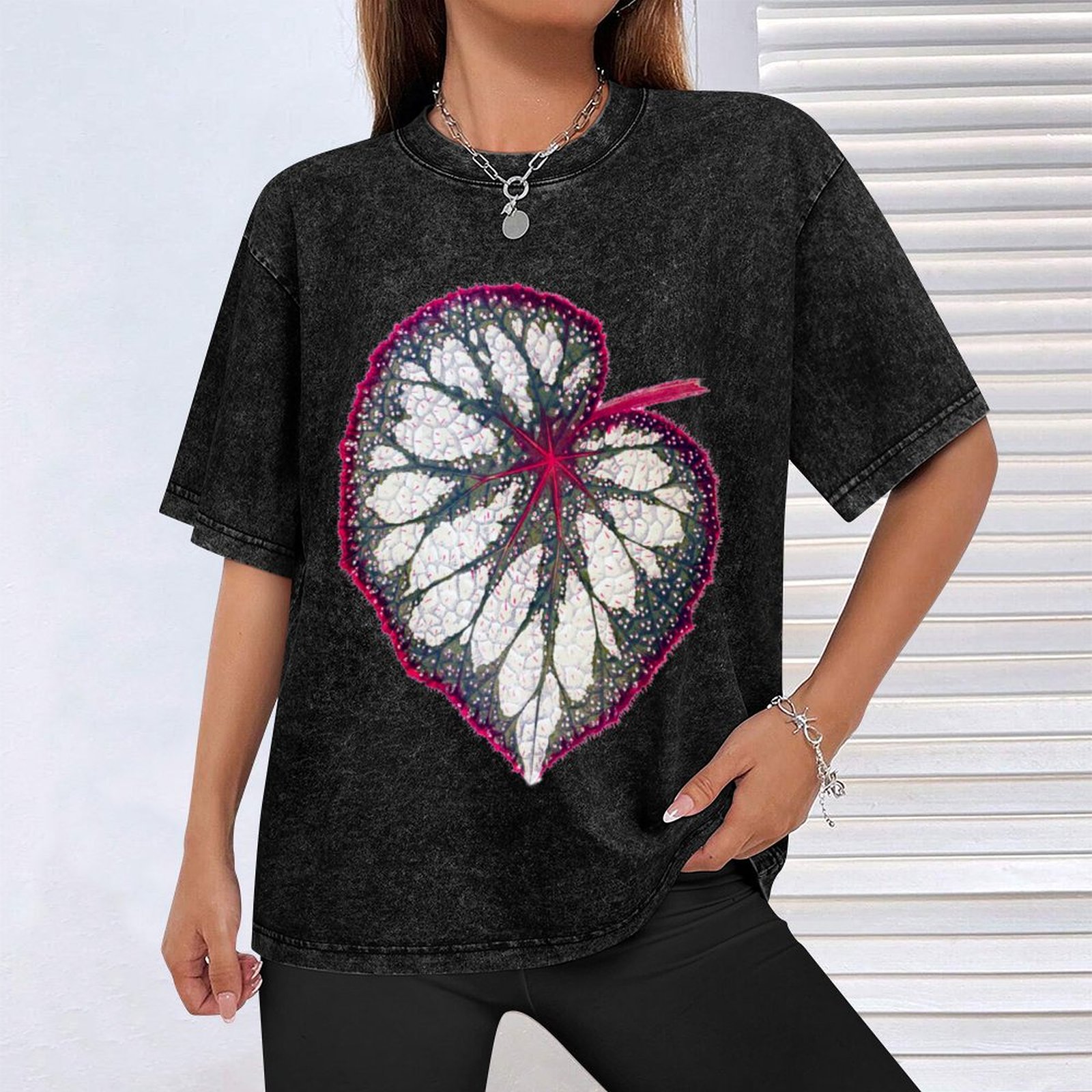 Begonia rex T-Shirt Einfaches  – Begonia Rex Bewertung und Preis