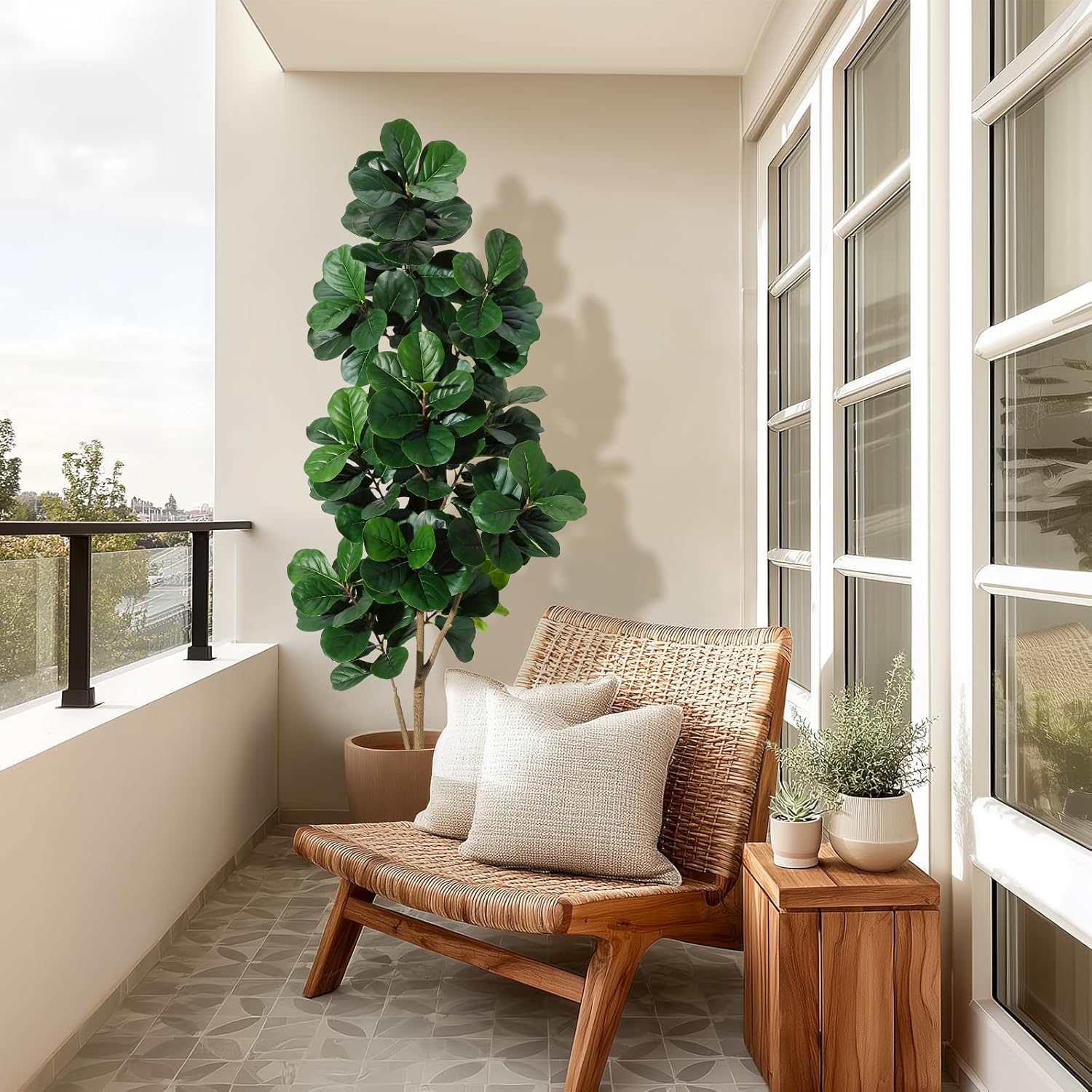 4FT/5FT/6FT/7FT Geigenblatt Fe – Ficus Lyrata Tree Bewertung und Preis